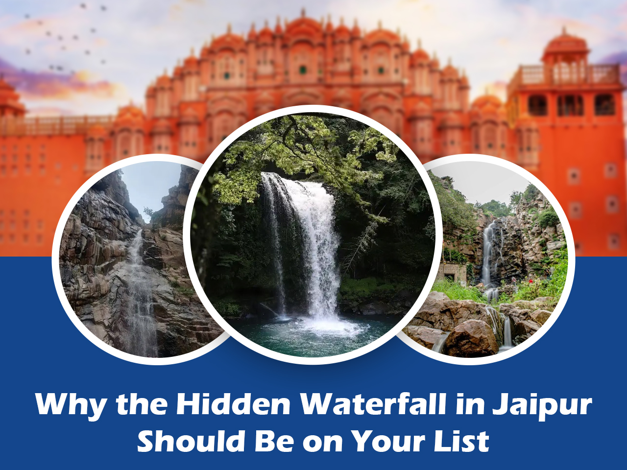 Hidden Waterfall in Jaipur